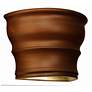 Velletri-9-inch-high-ceramic-copper-tuscan-up/down-LED-outdoor-wall-light
