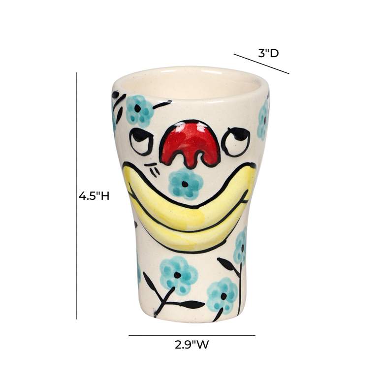 Image 3 Velma Daydreamer Print Ceramic Drinkware Set of 4 more views