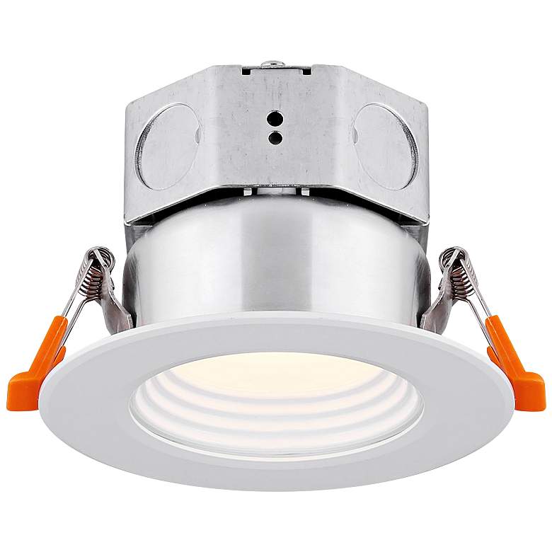 Image 1 Veloce 3 inch White LED Baffle Downlight