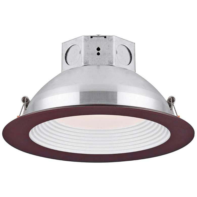 Image 1 Veloce 6 inch Bronze LED Baffle Downlight