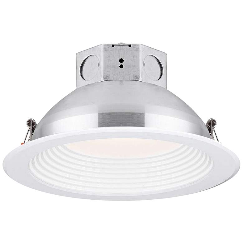 Image 1 Veloce 6" White LED Baffle Downlight