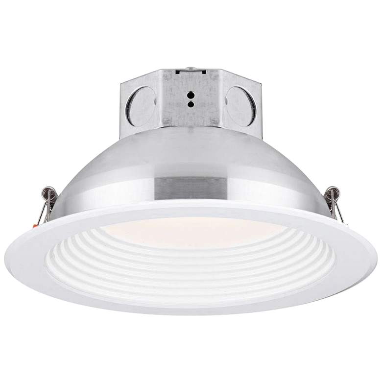 Image 1 Veloce 6 inch White LED Baffle Downlight