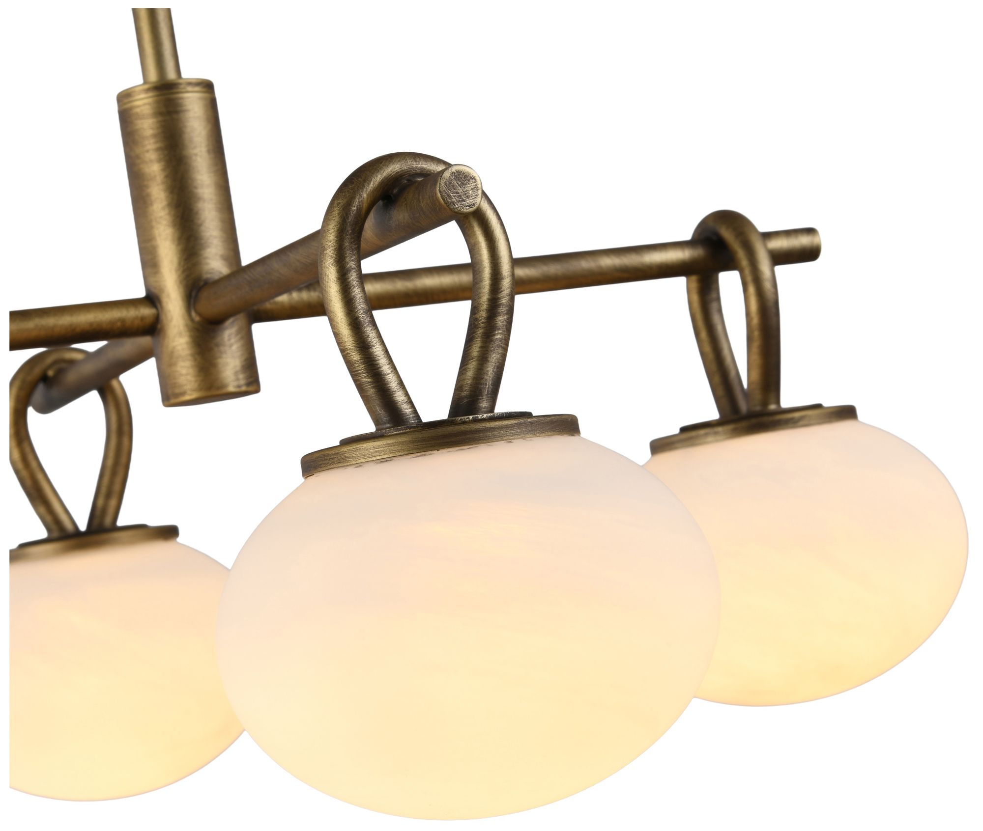 Image 4 Velora 20" Wide 4-Light Legacy Brass Pendant more views
