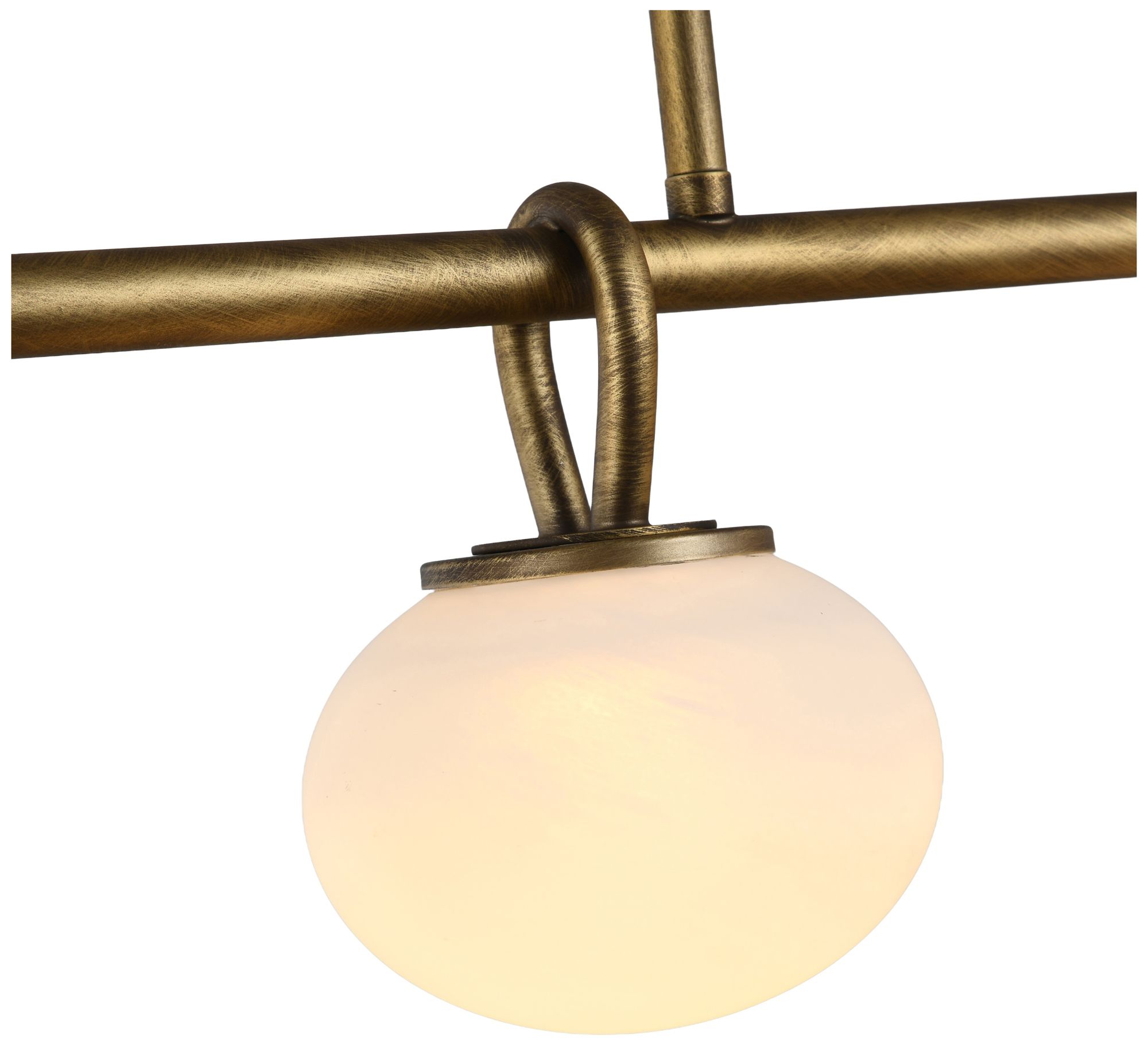 Image 3 Velora 34.5" Wide 4-Light Legacy Brass Pendant more views