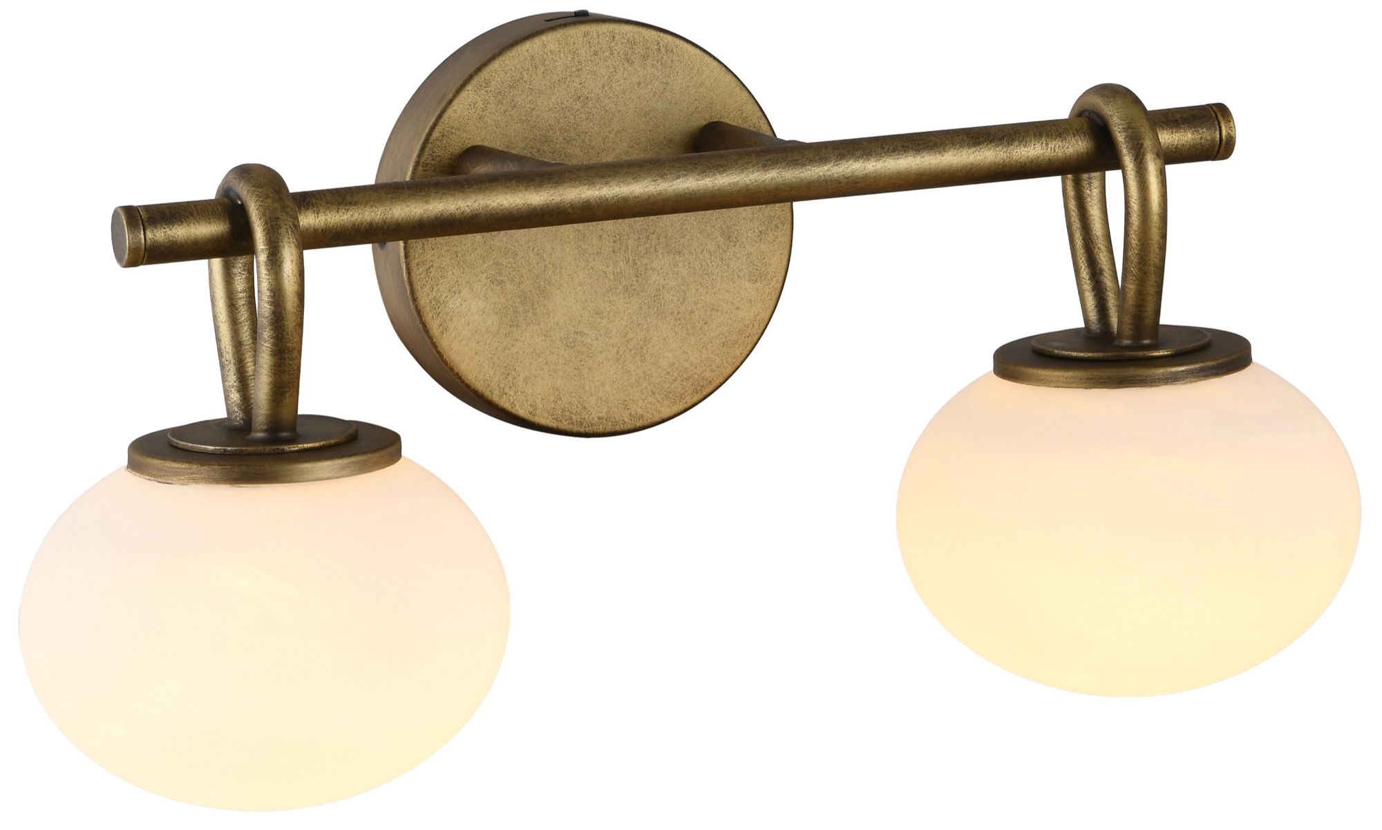 Image 2 Velora 8" High 2-Light Legacy Brass Wall Sconce more views