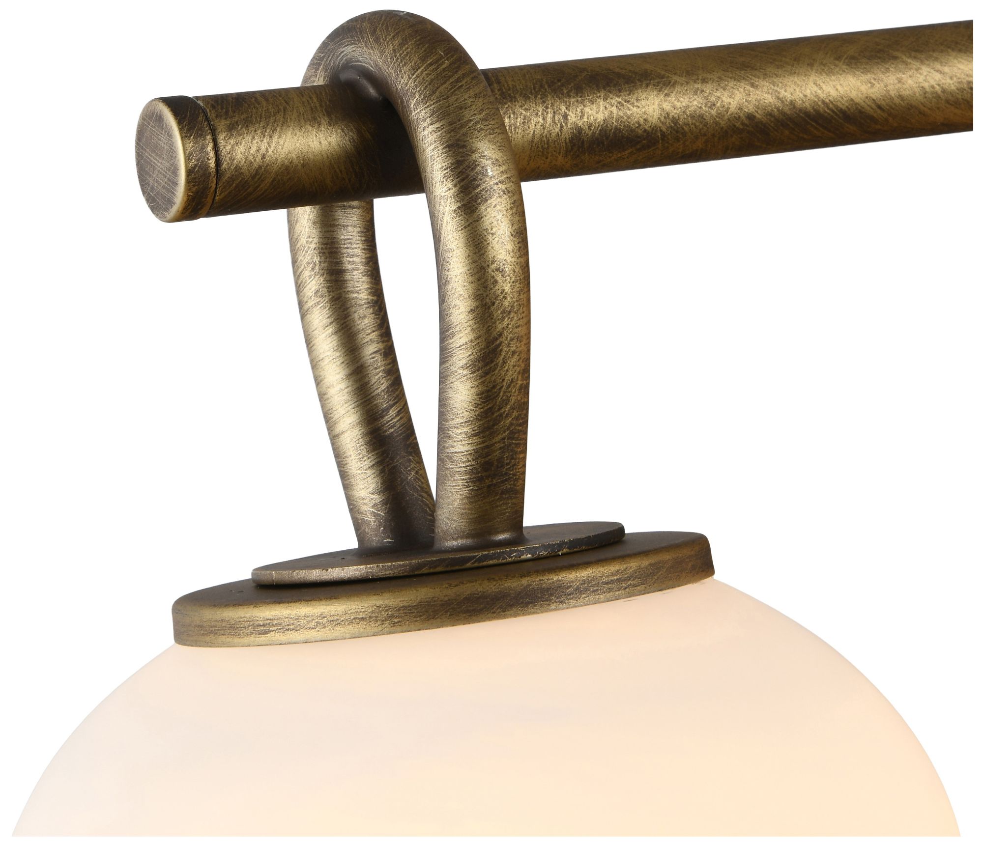Image 3 Velora 8" High 3-Light Legacy Brass Wall Sconce more views