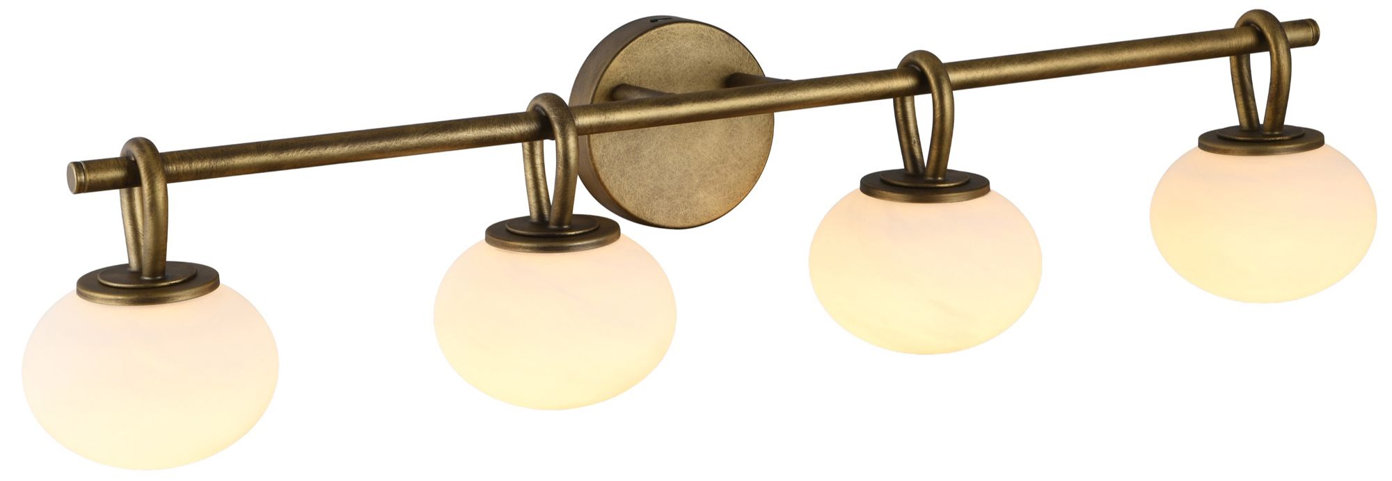 Image 2 Velora 8" High 4-Light Legacy Brass Wall Sconce more views