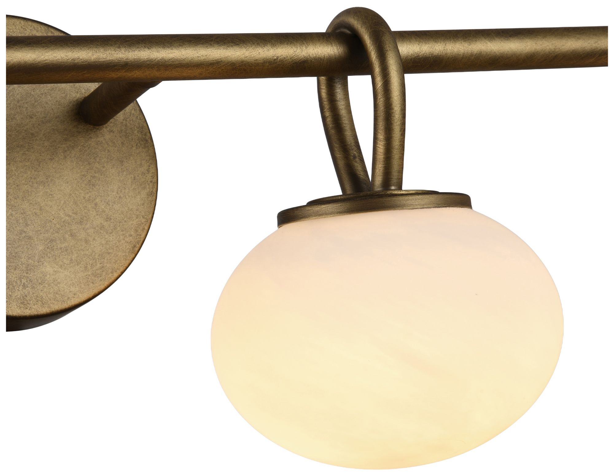 Image 5 Velora 8" High 4-Light Legacy Brass Wall Sconce more views