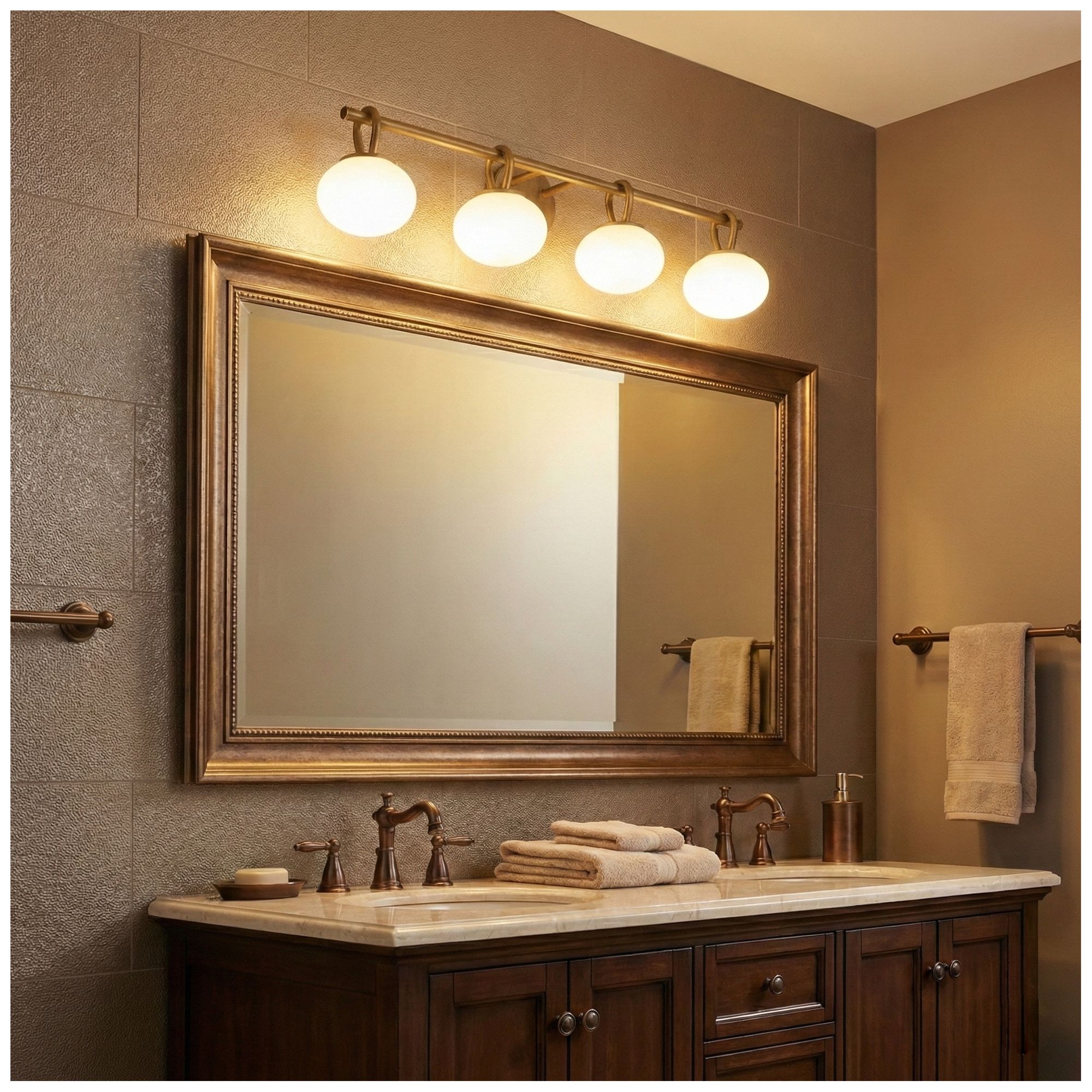 Image 7 Velora 8" High 4-Light Legacy Brass Wall Sconce more views