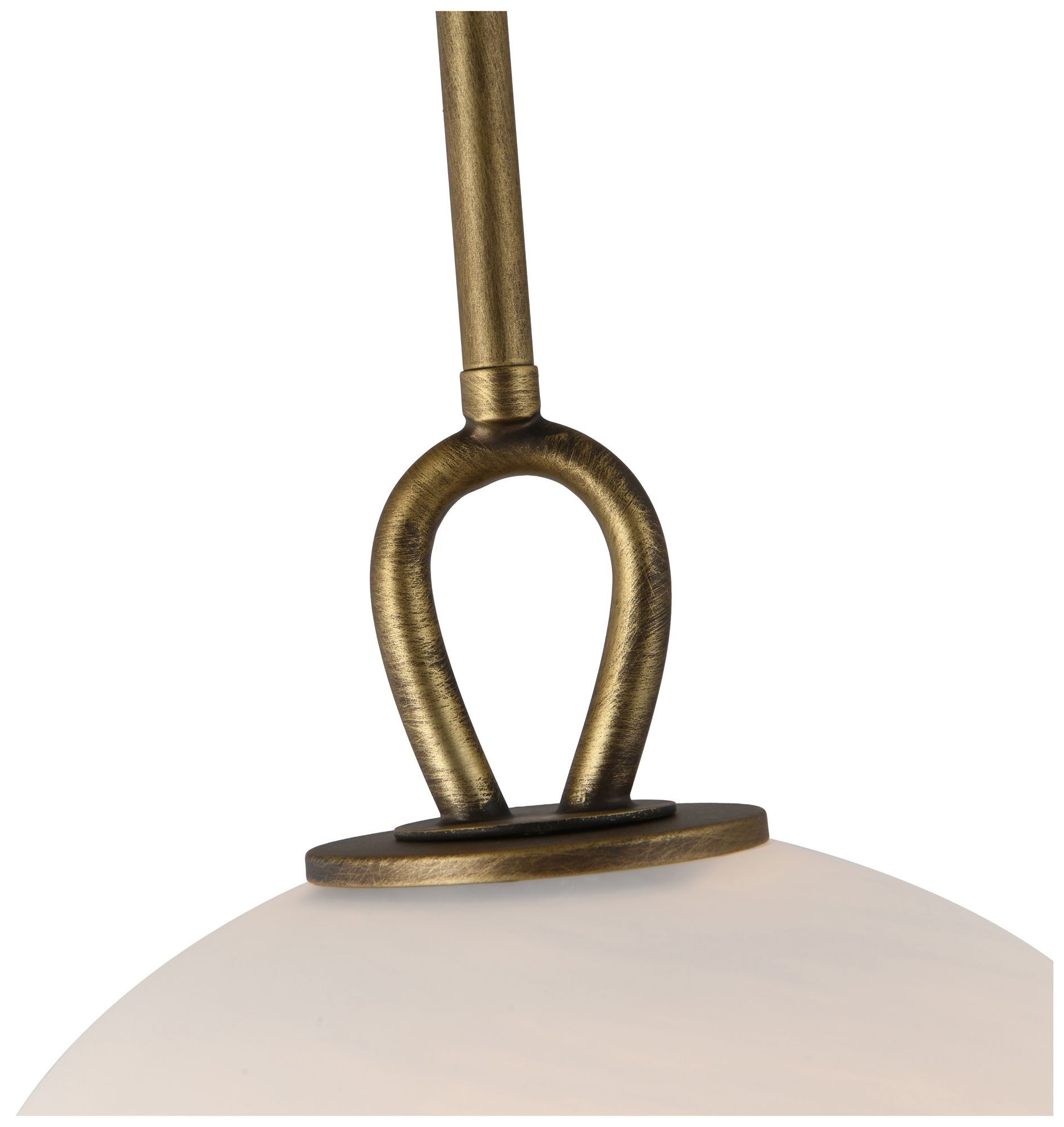 Image 4 Velora 9" Wide Legacy Brass Pendant more views