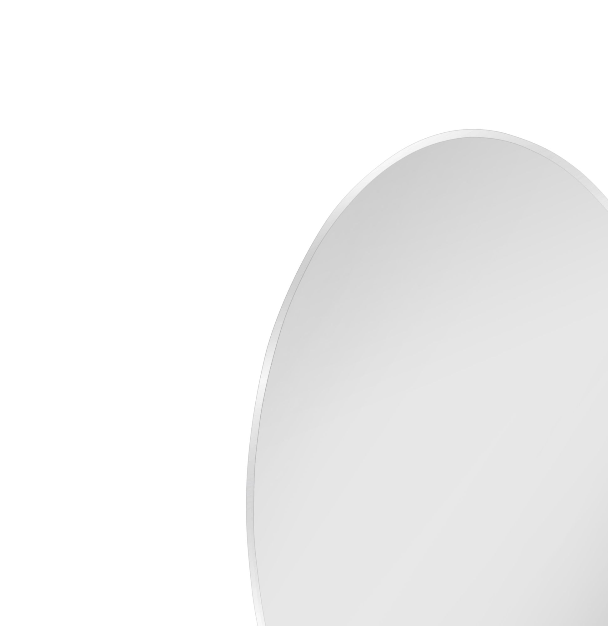 Image 3 Venango 22" x 36" Chrome Wall Mirror more views