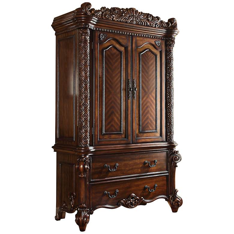 Image 1 Vendome Carved Traditional TV Console