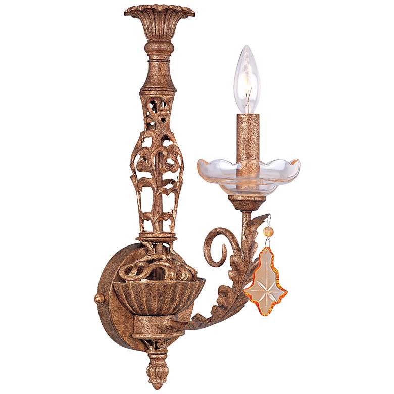 Image 1 Venetian Collection 19 inch High One Light Wall Sconce