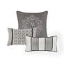 Thumbnail4 of Venetian Gray Paisley 7-Piece King Comforter Bed Set more views