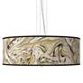 Venetian Marble Giclee 24" Wide 4-Light Pendant Chandelier