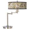Venetian Marble Giclee Adjustable Swing Arm Modern LED Desk Lamp