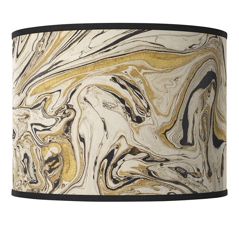 Image 1 Venetian Marble Giclee Lamp Shade 13.5x13.5x10 (Spider)