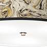 3_Venetian Marble Giclee Nickel 20 1/4" Wide Ceiling Light more views