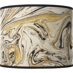Venetian Marble Giclee Round Drum Lamp Shade 14x14x11 (Spider)