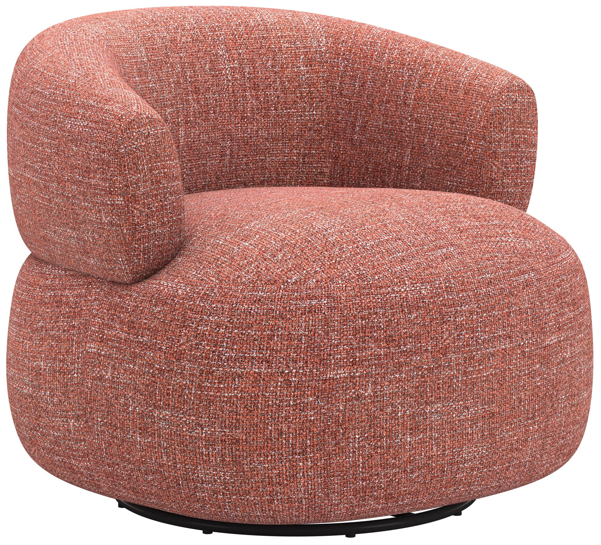 Image 2 Venezia Swivel Chair Brown