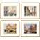 Venice 25"W x 21"H Framed Wall Art Set of 4