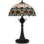 Venice 3-Light Matte Black Table Lamp