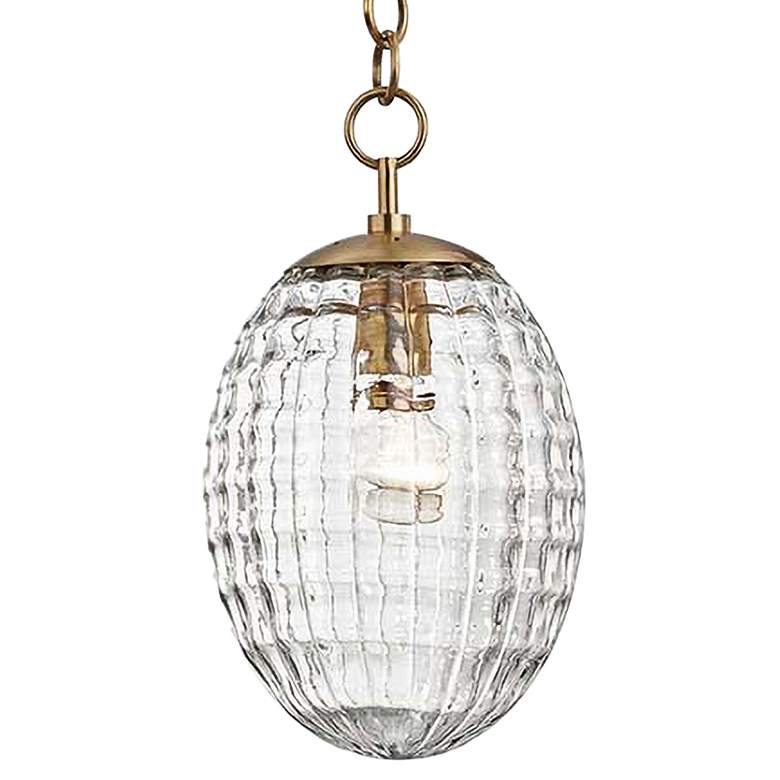 Image 3 Venice 43"W Aged Brass 3-Light Kitchen Island Light Pendant more views