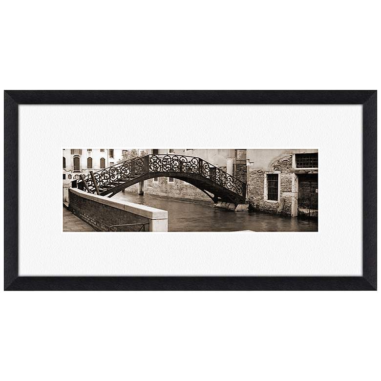 Image 1 Venice Canals 26 inch Wide Framed Wall Art