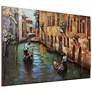3_Venice" Mixed Media Iron Hand Painted Dimensional Wall Art more views