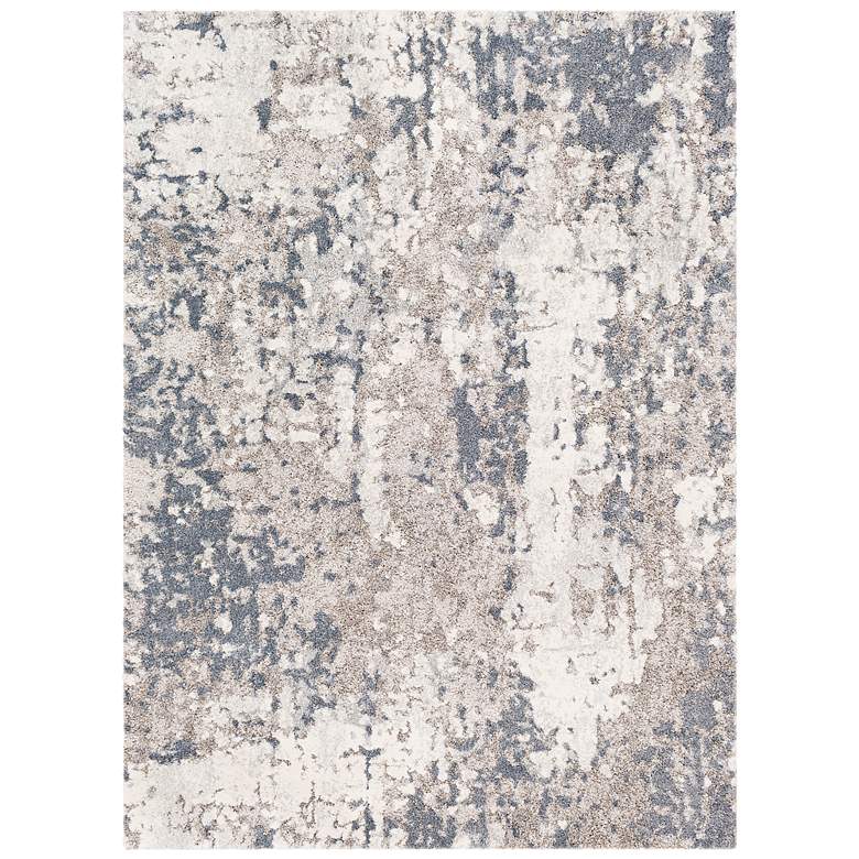 Image 2 Venice VNE-2304 5'3"x7'3" Denim and Light Gray Area Rug