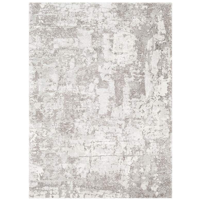 Image 2 Venice VNE-2305 5'3"x7'3" Light Gray and Ivory Area Rug