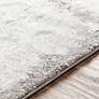 5_Venice VNE-2305 5'3"x7'3" Light Gray and Ivory Area Rug more views