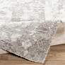 6_Venice VNE-2305 5'3"x7'3" Light Gray and Ivory Area Rug more views
