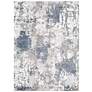 Thumbnail2 of Venice VNE-2306 3'11"x5'7" Denim and Light Gray Area Rug