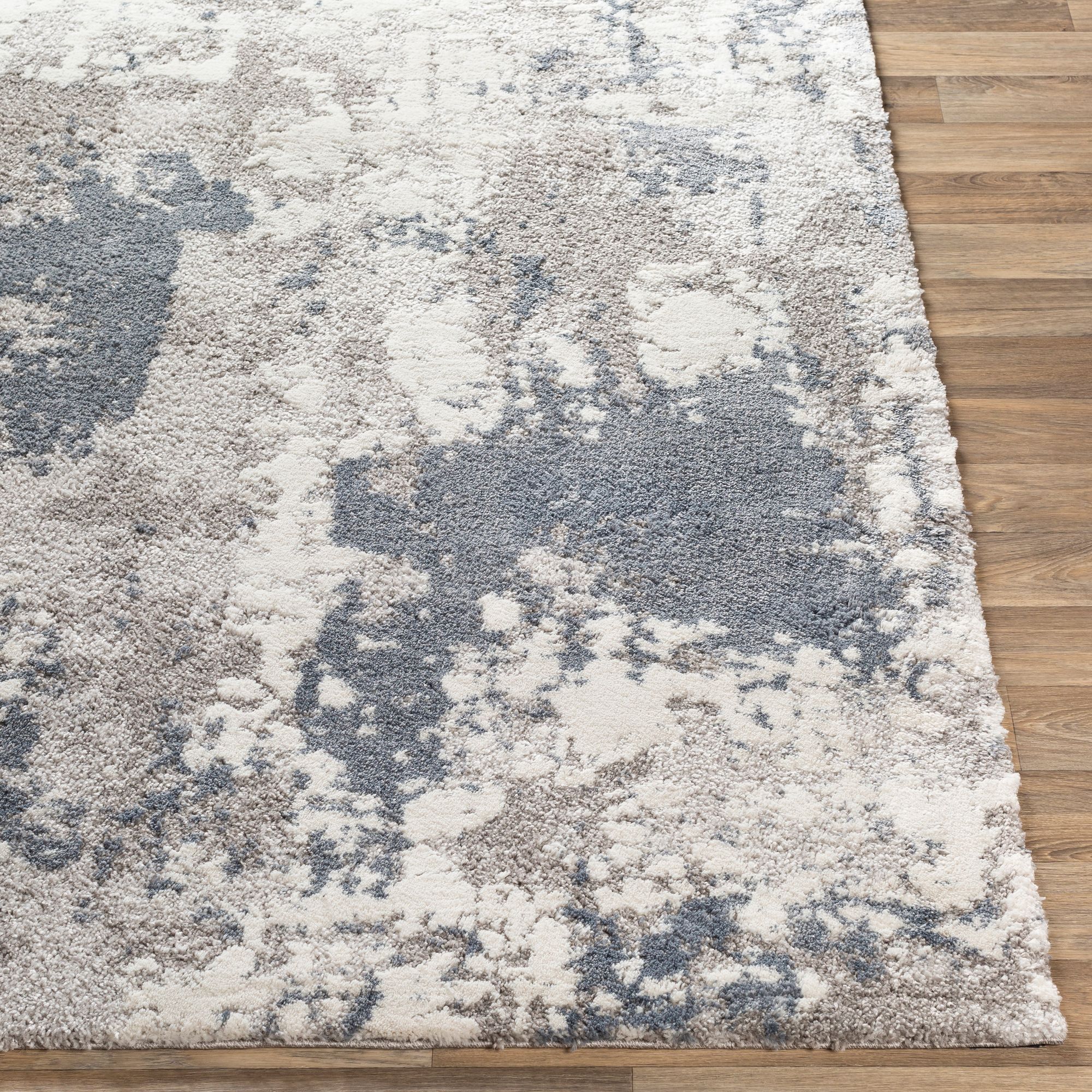 Thumbnail4 of Venice VNE-2306 6'7"x9'6" Denim and Light Gray Area Rug more views