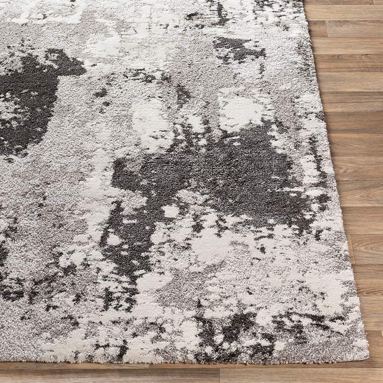 Image 4 Venice VNE-2308 5'3"x7'3" Medium Gray and Ivory Area Rug more views