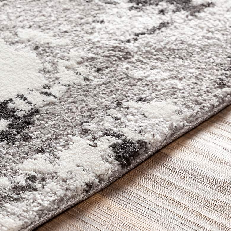 Image 5 Venice VNE-2308 5'3"x7'3" Medium Gray and Ivory Area Rug more views