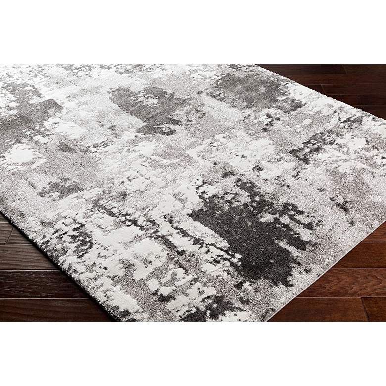 Image 7 Venice VNE-2308 5'3"x7'3" Medium Gray and Ivory Area Rug more views