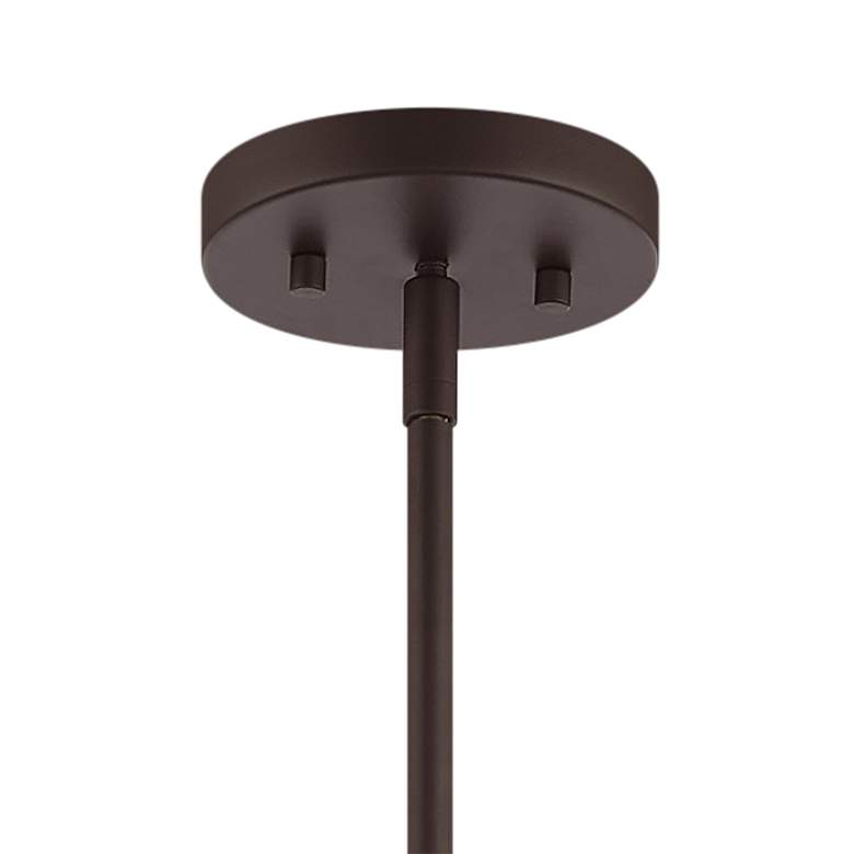 Image 3 Venlo 14" Wide Bronze Drum Pendant Light more views