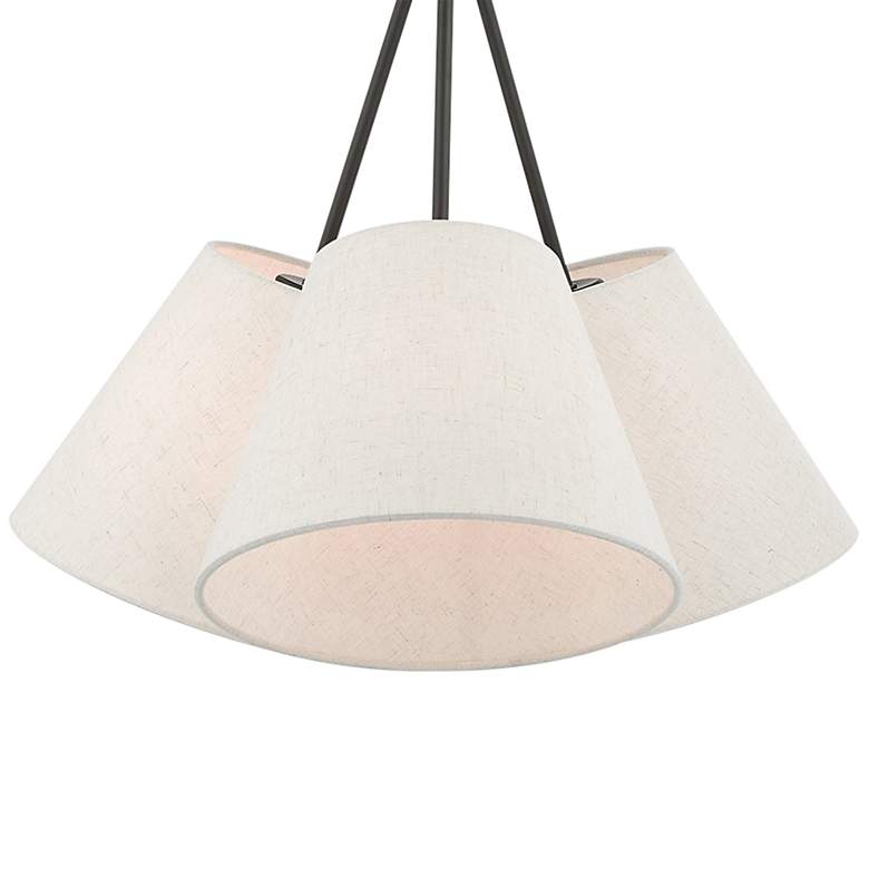 Image 2 Venlo 21 inch Wide Bronze 3-Light Pendant Light more views