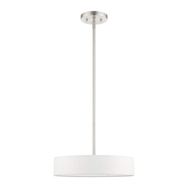 Image 3 Venlo 4 Light Brushed Nickel Chandelier more views