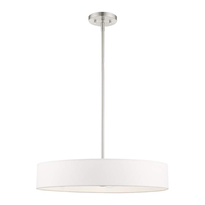 Image 4 Venlo 4 Light Brushed Nickel Chandelier more views