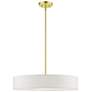 3_Venlo 4 Light Satin Brass Medium Drum Pendant