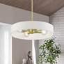 2_Venlo 4 Light Satin Brass Medium Drum Pendant