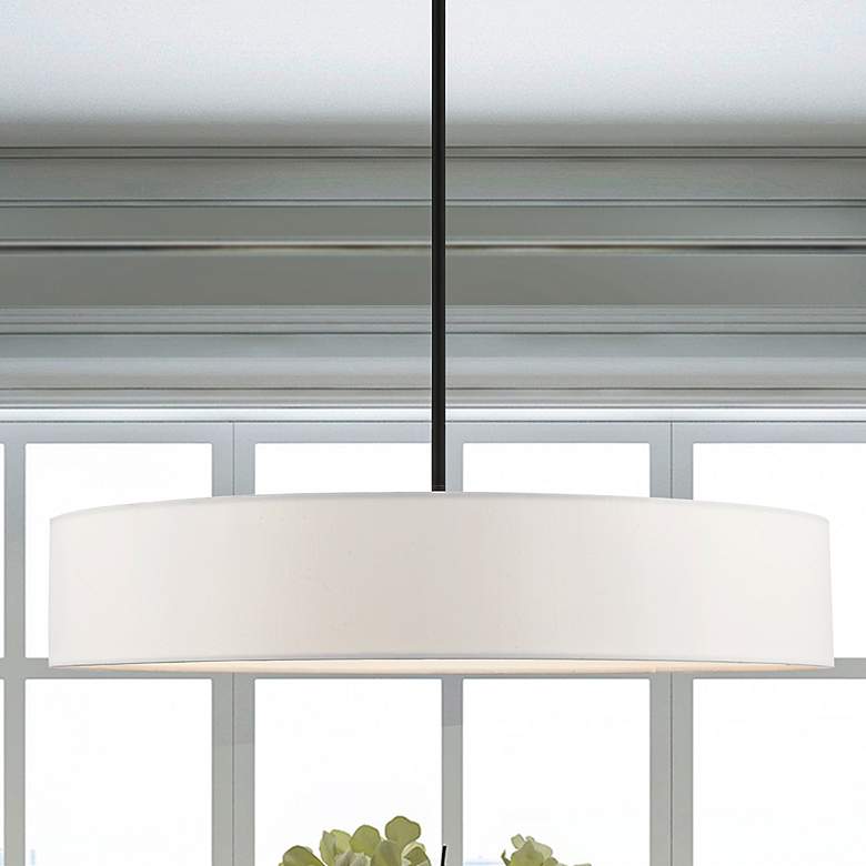 Image 1 Venlo 5 Light Black Chandelier