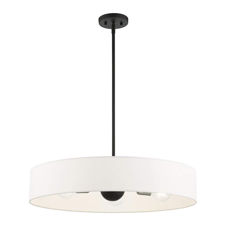 Image 5 Venlo 5 Light Black Chandelier more views