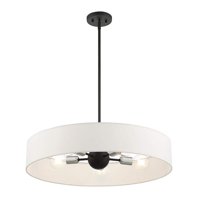 Image 6 Venlo 5 Light Black Chandelier more views