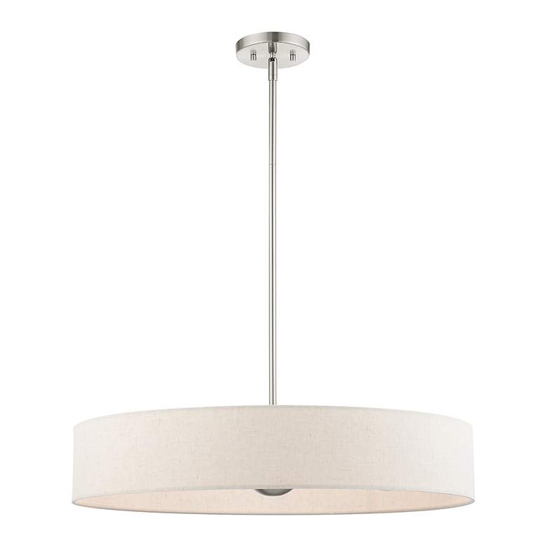 Image 4 Venlo 5 Light Brushed Nickel Chandelier more views
