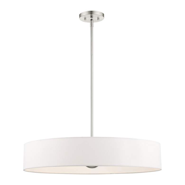 Image 4 Venlo 5 Light Brushed Nickel Chandelier more views