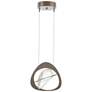 Venn Pendant - Bronze Finish - Clear Glass - Standard Height